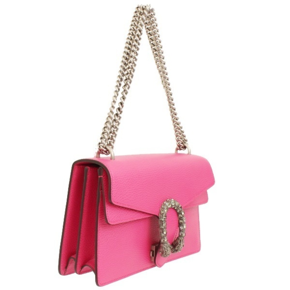Gucci Shoulder Bag Dionysus Chain Pink